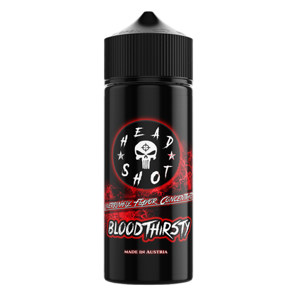 BLOODTHIRSTY · Arôme citron, limonade, fruits rouges, effet frais