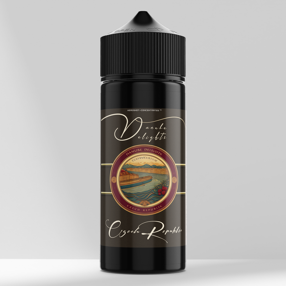 CZECH REPUBLIC Red Berry Zitrus Aroma Flasche 10ml DANUBE DELIGHTS