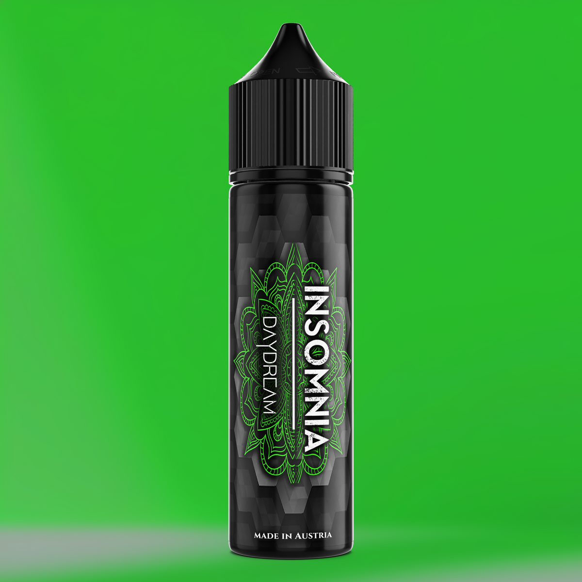DAYDREAM Aroma Flasche farbiger Hintergrund