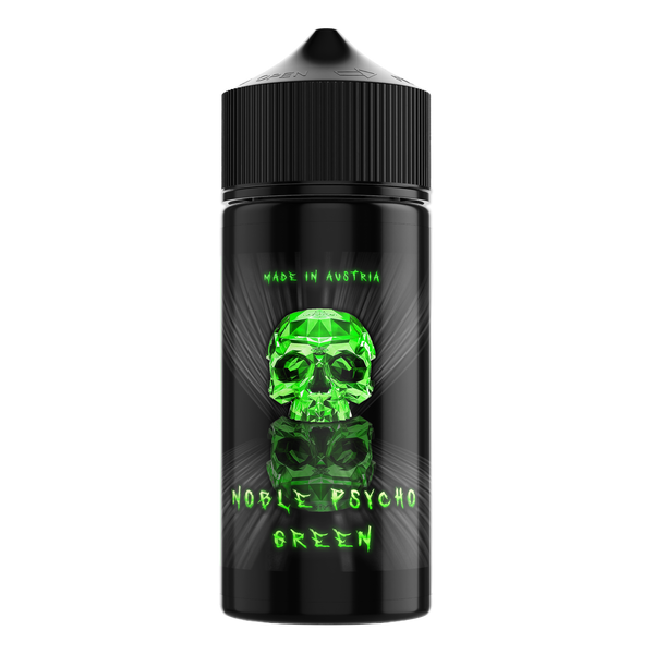 NOBLE PSYCHO GREEN · Arôme pomme, mangue, fraise, effet glacé
