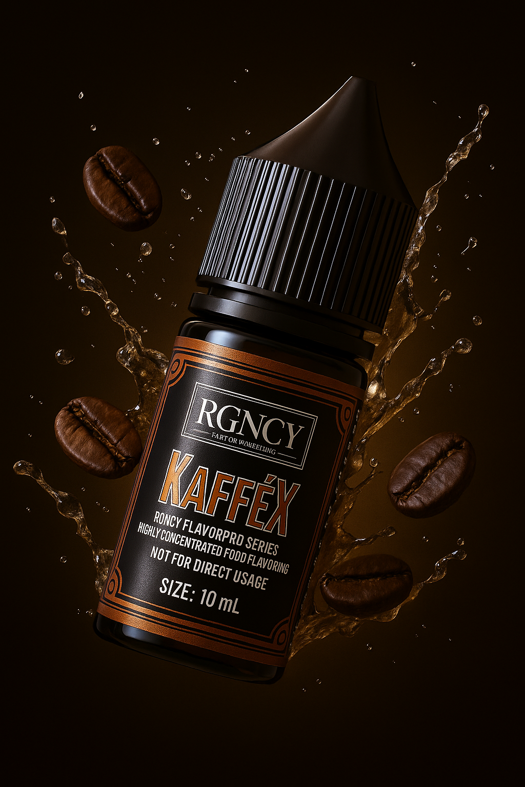 KaffŽX Espresso-Aroma mit Kaffeebohnen Zutat Desserts