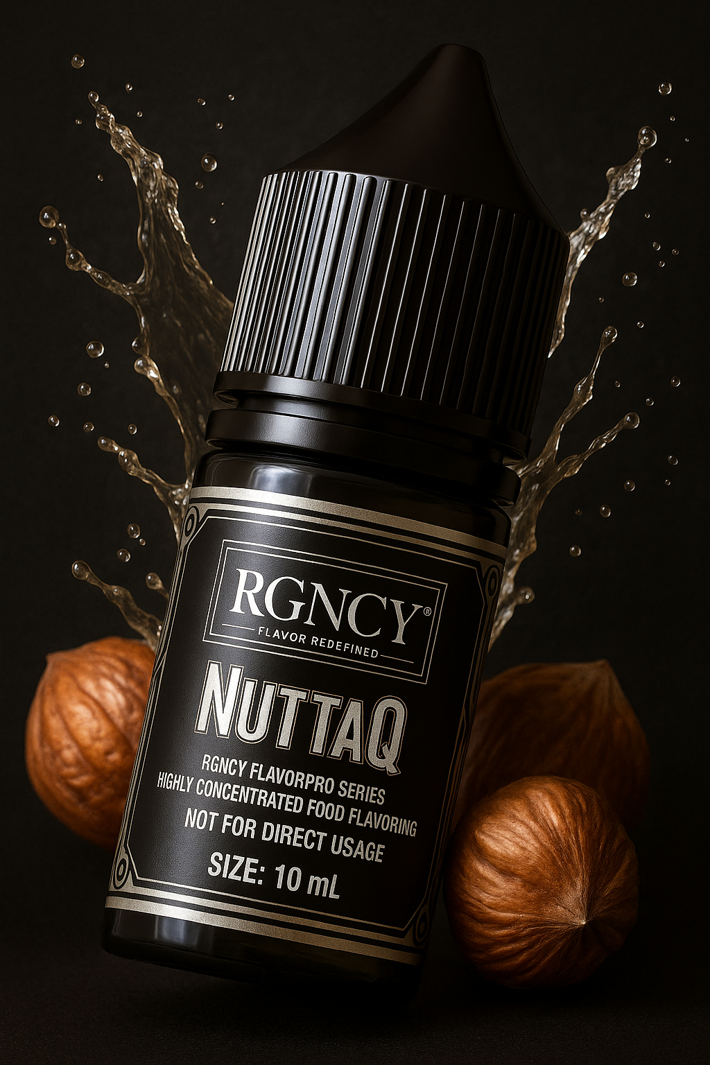 NuttaQ Haselnuss-Aroma mit HaselnŸssen Zutat Ganache Cremes