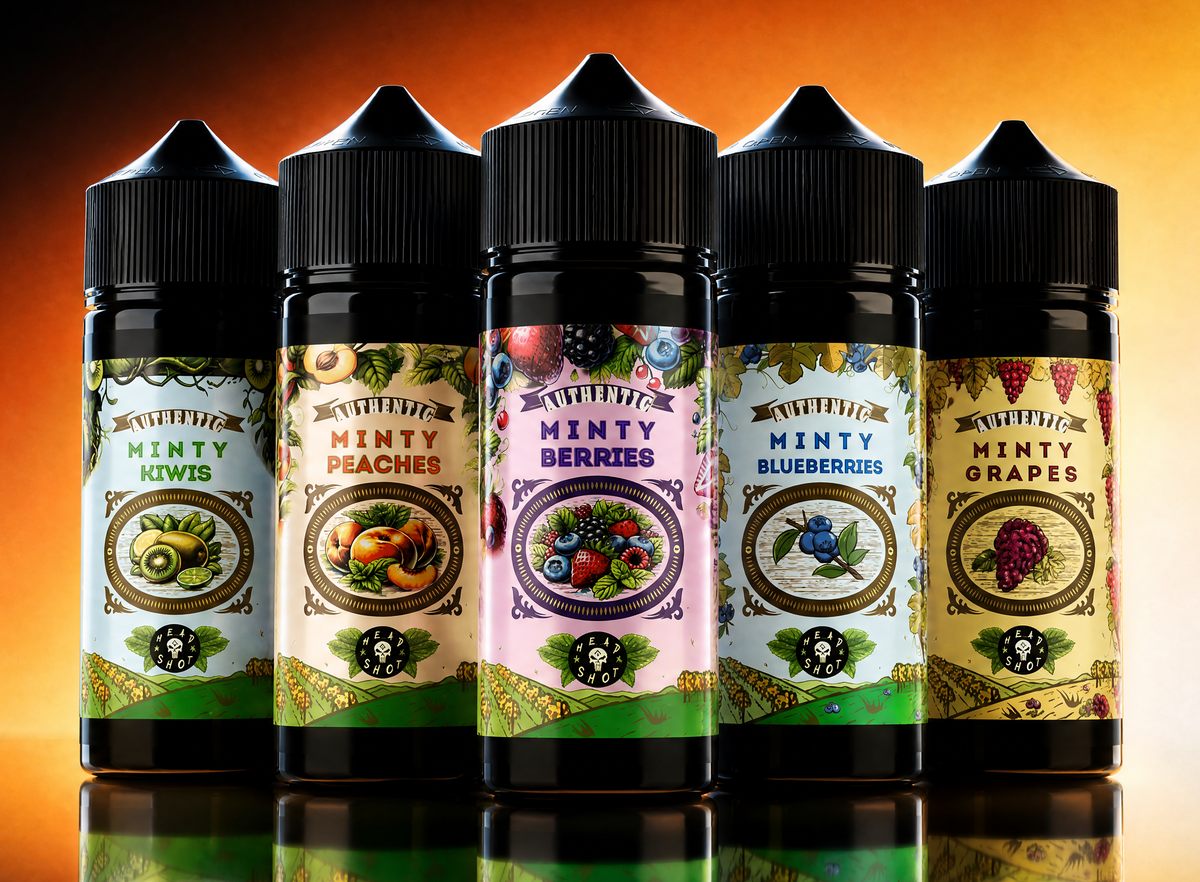 Minty Fruits Bundle von HEADSHOT, Flasche, Ansicht 2